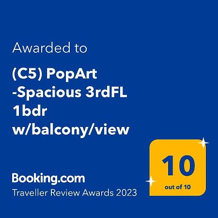 Popart -Spacious 3Rdfl 1Bdr W/Balcony/View Apartment Athens Ngoại thất bức ảnh