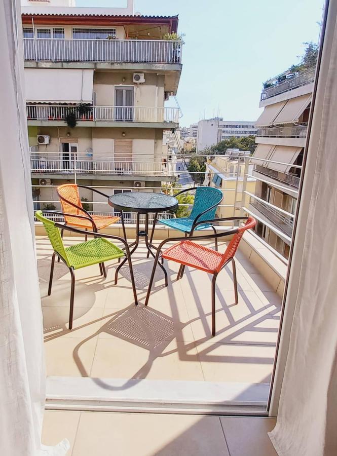 Popart -Spacious 3Rdfl 1Bdr W/Balcony/View Apartment Athens Ngoại thất bức ảnh